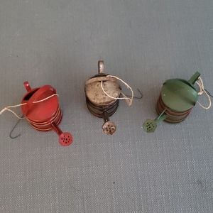 Watering Can Christmas Ornaments